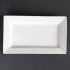Lumina Wide Rim Rectangular Plates 257x 155mm (Pack Of 4)