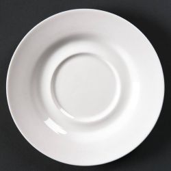 Lumina Fine China Round Saucers 156mm (Pack Of 6) Lumina Fine China Round Saucers 156mm (Pack Of 6)