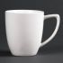 Lumina Fine China Latte Mugs 350ml 12oz (Pack Of 6)