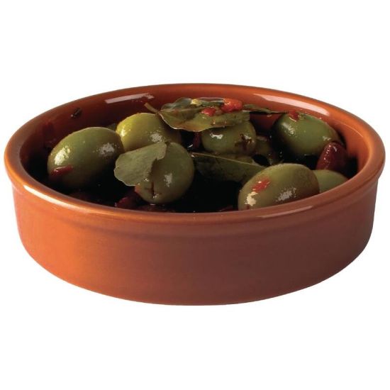 Olympia Rustic Mediterranean Large Dishes 134mm Box of 6 URO CD741 Olympia Rustic Mediterranean Large Dishes 134mm Box of 6 URO CD741