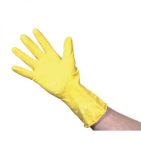 Jantex Household Glove Yellow Large URO CD793-L