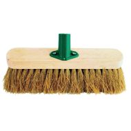 Jantex Wooden Broom Head Soft Coco 12in