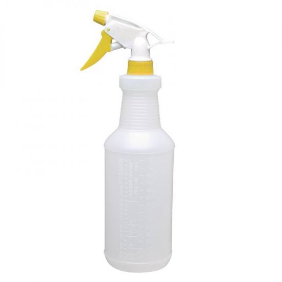 Jantex Colour Coded Spray Bottles Yellow 750ml URO CD816