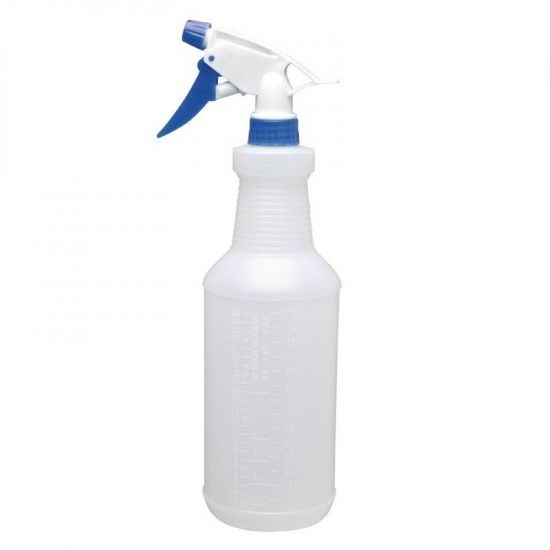 Jantex Colour Coded Spray Bottles Blue 750ml URO CD817
