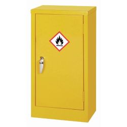 Hazardous Substance Cabinet Single Door Yellow 10Ltr