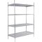 Craven 4 Tier Nylon Coated Wire Shelving 1700x1175x391mm