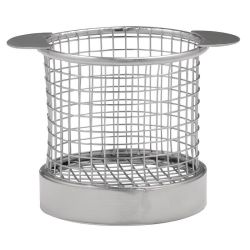 Olympia Chip basket Round with Ears 80mm Olympia Chip basket Round with Ears 80mm