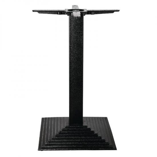 Bolero Cast Iron Step Square Table Base URO CE153
