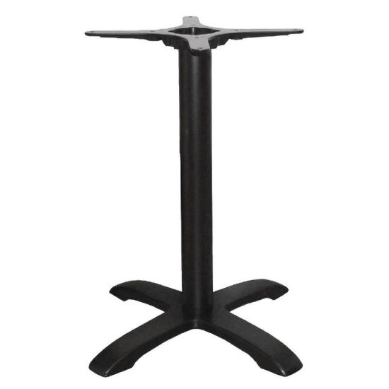 Bolero Cast Iron Four Leg Table Base URO CE154 Bolero Cast Iron Four Leg Table Base URO CE154
