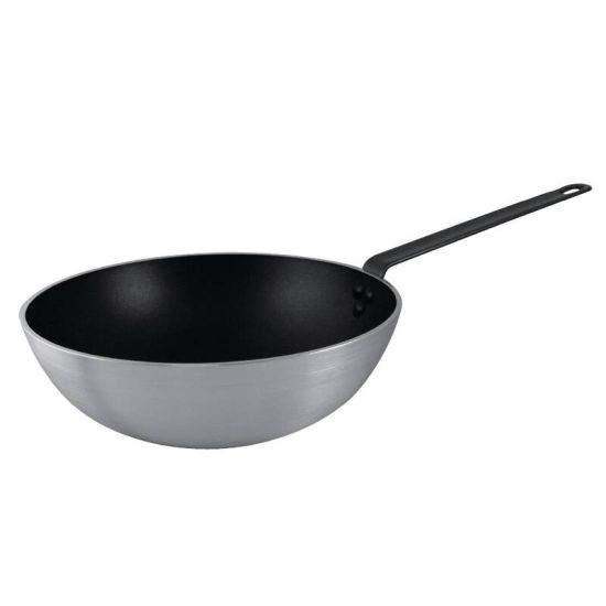 Vogue Non Stick Teflon Platinum Wok 300mm URO CE165