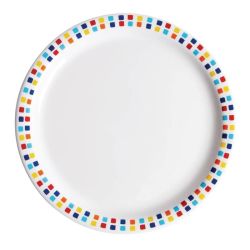 Utopia Spanish Tile Dinner Plates 230mm (Pack Of 48) Utopia Spanish Tile Dinner Plates 230mm (Pack Of 48)