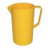 Kristallon Polycarbonate Jug Yellow 1.4Ltr