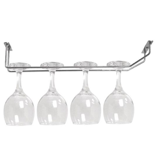 Olympia Wine Glass Rack Chrome 406mm URO CE307 Olympia Wine Glass Rack Chrome 406mm URO CE307