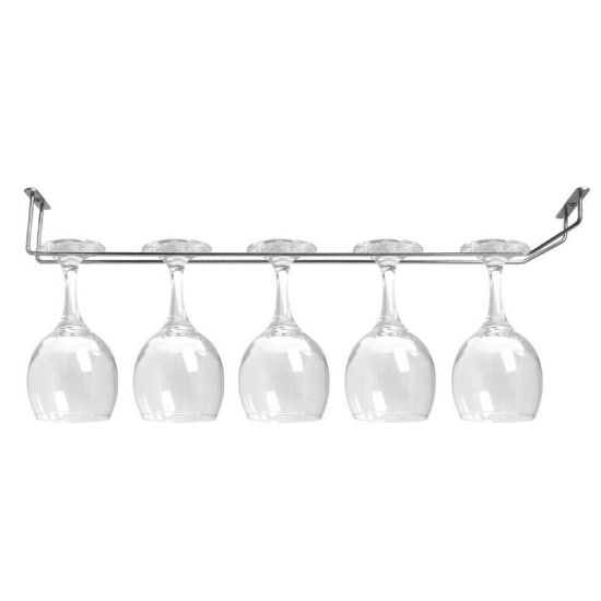 Olympia Wine Glass Rack Chrome 610mm URO CE308 Olympia Wine Glass Rack Chrome 610mm URO CE308