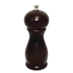 Dark Wood Salt and Pepper Mill 6in