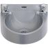 Basix Polycarbonate Wash Hand Basin Grey