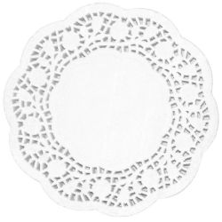 Fiesta Round Paper Doilies 100mm (Pack Of 250)
