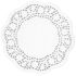 Fiesta Round Paper Doilies 100mm (Pack Of 250)