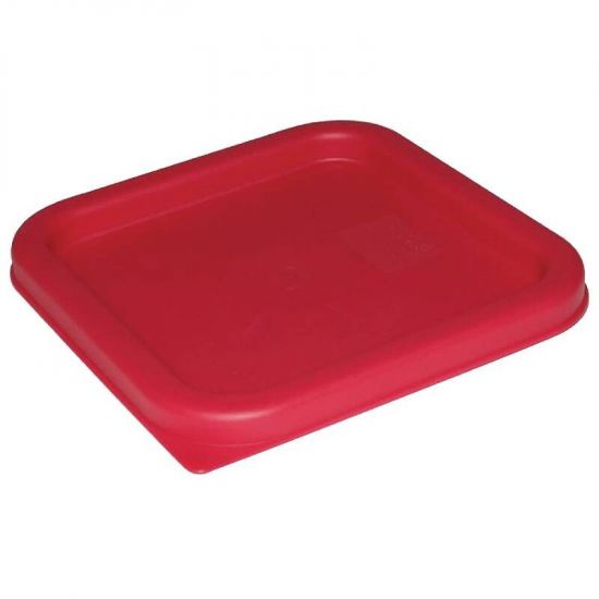 Vogue Square Lid Red Small URO CF040