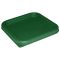 Vogue Square Food Storage Container Lid Green Medium
