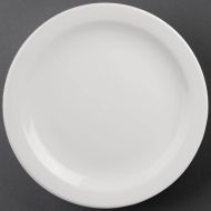 Athena Hotelware Narrow Rimmed Plates 284mm (Pack of 6)