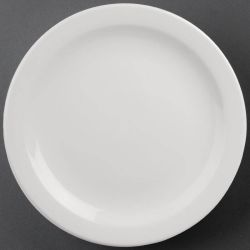 Athena Hotelware Narrow Rimmed Plates 284mm (Pack of 6)