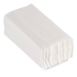 Jantex C Fold White Hand Towels 2Ply 160 Sheets Pack Of 15