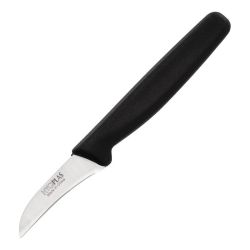 Hygiplas Paring Knife Black 6.5cm Hygiplas Paring Knife Black 6.5cm