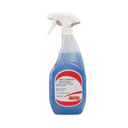 Jantex Glass And Stainless Steel Cleaner Ready To Use 750ml (Single Pack)