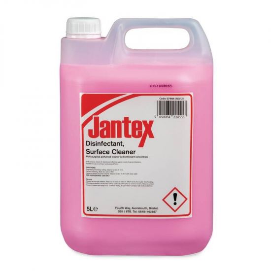Jantex Dual Purpose Cleaner And Disinfectant 5Ltr URO CF984