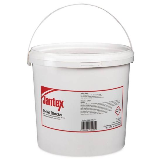 Jantex Urinal Cakes 3kg URO CF985 Jantex Urinal Cakes 3kg URO CF985