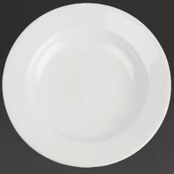 Royal Porcelain Classic White Wide Rim Plates 160mm (Pack Of 12)