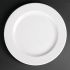 Royal Porcelain Classic White Wide Rim Plates 260mm (Pack Of 12)