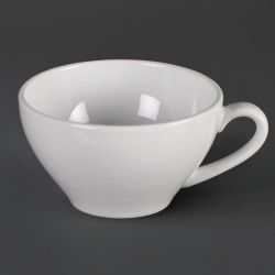 Royal Porcelain Classic White Tea Cups 180ml (Pack Of 12)