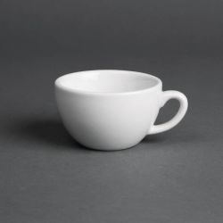 Royal Porcelain Classic White Espresso Cups 85ml (Pack Of 12)