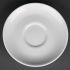 Royal Porcelain Classic White Cappuccino Saucers 150mm (Pack Of 12)