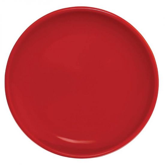 Olympia Cafe Coupe Plate Red 205mm Box of 12 URO CG352