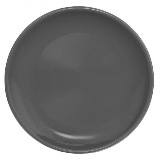 Olympia Cafe Coupe Plate Charcoal 200mm Box of 12 URO CG354