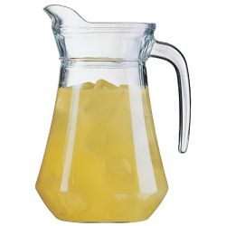 Arcoroc Glass Jugs 1Ltr (Pack Of 6)