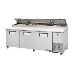 True 3 Door Pizza Prep Table TPP-93 True 3 Door Pizza Prep Table TPP-93