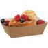 Colpac Compostable Kraft Food Trays Small 124mm (Pack Of 500)