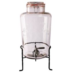 Olympia Nantucket Style Drink Dispenser With Wire Stand Olympia Nantucket Style Drink Dispenser With Wire Stand