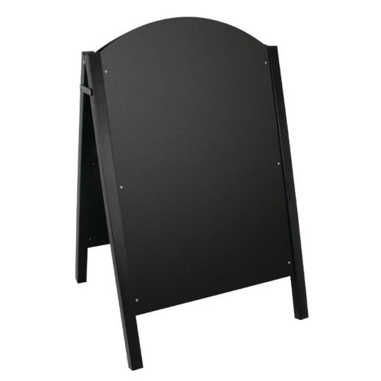 Olympia Metal Framed A-Board Black URO CL009