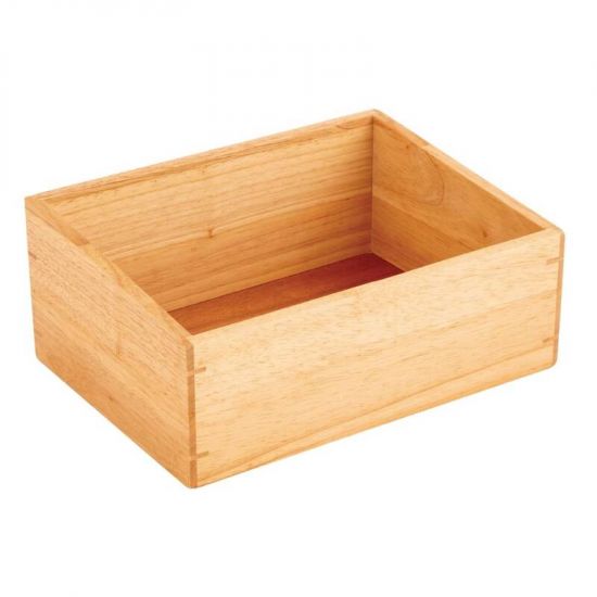 Olympia Wooden Menu Holder Box A5 URO CL119
