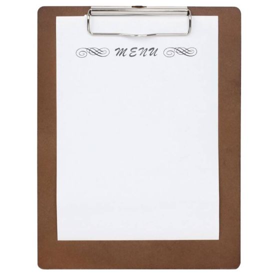 Wooden Menu Presentation Clipboard A4 URO CL174