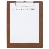 Olympia Wooden Menu Presentation Clipboard A5