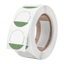 Vegware Compostable Write-On Stickers (Pack Of 1000) Vegware Compostable Write-On Stickers (Pack Of 1000)