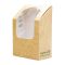 Vegware Compostable Kraft Tortilla Wrap Cartons With PLA Window (Pack Of 500)