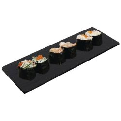 Olympia Smooth Edged Slate Platters 280 X 100mm (Pack Of 2)