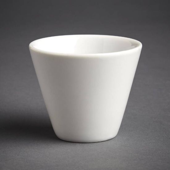 Olympia Conical Ramekin White 70mm Box of 12 URO CM164 Olympia Conical Ramekin White 70mm Box of 12 URO CM164